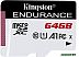 Карта памяти Kingston High Endurance microSDXC 64GB