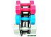 Гантельный ряд ATLAS SPORT Fitnes Composit 12 кг с подставкой (2х1 кг/2х2 кг/2х3 кг)