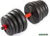 Штанга с гантелями TREX Sport 6 в 1 30 кг
