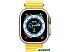 Профессиональные умные часы Apple Watch Ultra LTE 49 мм (титановый корпус, титановый/желтый, ремешок
