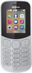 Картинка Мобильный телефон Nokia 130 Dual SIM (2017) (серый)