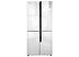 Холодильник Ginzzu NFK-500 (белое стекло)