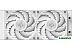 Жидкостное охлаждение для процессора ID-Cooling DX240 Max White