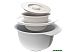 Набор мисок Rotho Fresh Baking bowl 1043302590 (белый/серый)