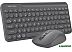 Офисный набор A4Tech Fstyler FG3200 Air2 (серый)
