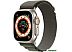 Профессиональные умные часы Apple Watch Ultra LTE 49 мм (титановый корпус, титановый/темно-зеленый, Профессиональные умные часы Apple Watch Ultra LTE 49 мм (титановый корпус, титановый/темно-зеленый,
