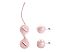 Вагинальные шарики со смещённым центром тяжести Pretty Love Kegel Tighten Up I нежно розовые