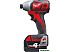 Ударный винтоверт Milwaukee M18 BID-402C (4933443580) (с 2-мя АКБ, кейс)