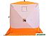 Палатка Следопыт КУБ 3 (белый/оранжевый) Палатка Следопыт КУБ 3 (белый/оранжевый)