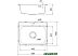 Кухонная мойка IDDIS Basic BAS53P0i77