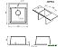Кухонная мойка ARFEKA Quadro (темно-серый)