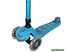 Трехколесный самокат Plank Cyber (синий)