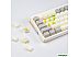 Клавиатура JEGG ZA63 Pro Beige Gray Yellow (TNT Yellow)