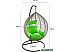 Подвесное кресло LoftyHome Noni 1147 Grey spots/Green