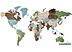 Пазл Woodary Карта мира XXL 3141 (3 уровня, multicolor)