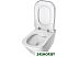 Унитаз подвесной Roca The Gap Clean Rim A34647L000 + A801472003