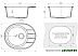 Кухонная мойка Berge BR-6201 (белый матовый)