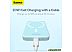 Внешний аккумулятор Baseus Magnetic Wireless PPCX020003 6000mAh (голубой)