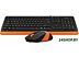 Клавиатура + мышь A4Tech Fstyler F1010 Orange
