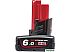 Аккумулятор Milwaukee M12 M12B6 4932451395 (12В/6 Ач)