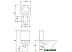 Унитаз Cersanit Nature New Clean On S-KO-NTR011-3/5-COn-DL-w