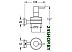 Дозатор жидкого мыла Grohe Essentials Cube (40756001)
