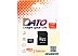 Карта памяти Dato microSDXC DTTF064GUIC10 64GB (с адаптером)