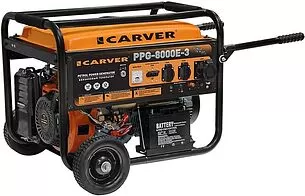 Картинка Бензиновый генератор Carver PPG-8000E-3