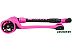Кикборд NOVATRACK 120C.RAINBOW.PN20 (розовый)