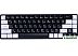 Клавиатура Defender Aris GK-349 (черный/белый)