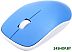 Мышь Omega OM-420 (белый/синий)