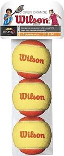 Картинка Мячи теннисные Wilson Starter Orange Tball WRT137300 (3 шт. в упак.)