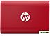 Внешний накопитель HP P500 500GB 7PD53AA (красный) Внешний накопитель HP P500 500GB 7PD53AA (красный)