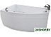 Ванна Triton Бэлла 140x76R (с каркасом, экраном и сифоном)