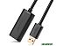 Кабель Ugreen US121 10321 USB Type-A - USB Type-A (10 м, черный)