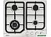 Встраиваемая газовая варочная панель (поверхность) Akpo PGA 604 FXC Встраиваемая газовая варочная панель (поверхность) Akpo PGA 604 FXC
