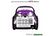 Пылесос Pioneer VC321C (фиолетовый)