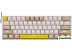 Клавиатура Redragon Fizz 72596 (Redragon Red, белый/бежевый)