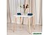Кухонный стол TetChair John mod. T1003 (White (Белый) / Natural (натуральный)) Кухонный стол TetChair John mod. T1003 (White (Белый) / Natural (натуральный))