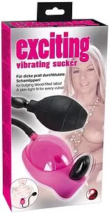 Вакуумная вагинальная помпа с вибрацией Pink