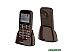 Кнопочный телефон Maxvi B5ds (коричневый)