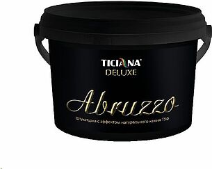 Картинка Декоративная штукатурка Ticiana Deluxe Abruzzo с эффектом натурального камня (2.2 л, туф)