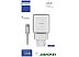 Сетевое зарядное Atomic U500 microUSB (белый)