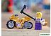 Конструктор инерционный Lego City Трюковый мотоцикл с экшн-камерой 60309
