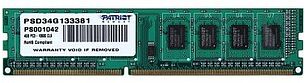 Оперативная память Patriot 4GB DDR3 PC3-10600 (PSD34G133381). Retail.