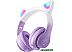 Наушники Miru Cat EP-W10 (сиреневый) Наушники Miru Cat EP-W10 (сиреневый)