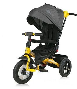 Картинка Детский велосипед Lorelli Jaguar Air Black Yellow 2021 (10050392101)