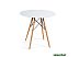 Кухонный стол TetChair Cindy Next 70x70x75 MDF (белый/натуральный)
