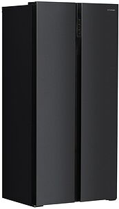 Картинка Холодильник side by side Hyundai CS4505F (черный)