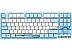 Клавиатура Dareu A87L (голубой)